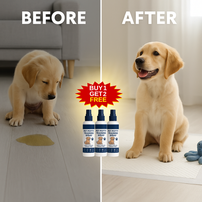 Pet Potty Training Spray | Buy 1 Get 2 Free