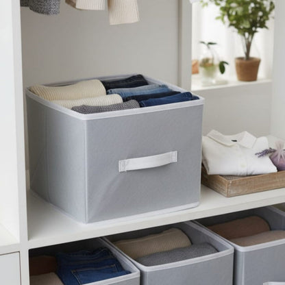 WardrobeBox™ Compact Foldable Organisers | 🔥 Pack Of 3 🔥